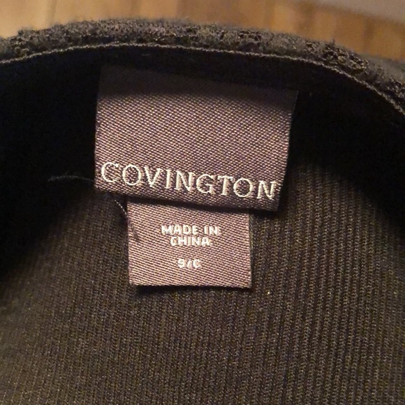 New Black Blouse by Covington size small - Picture 11 of 13